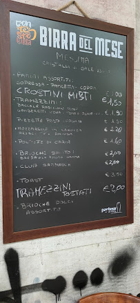 Menu du Bistrot Ai 3 Leoni à Venice
