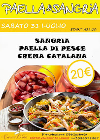 Ristorante Conca D'oro à Copanello menu