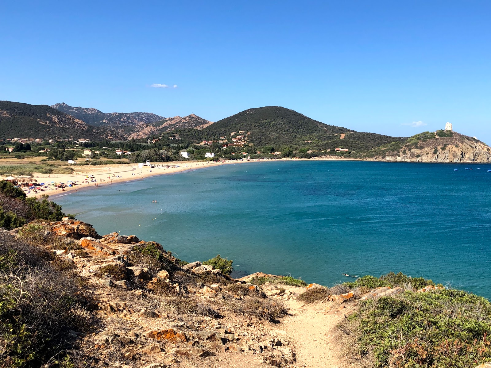 Foto von Spiaggia di Sa Colonia annehmlichkeitenbereich