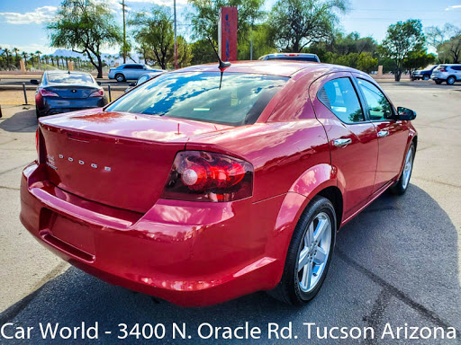 Used Car Dealer «Car World», reviews and photos, 3400 N Oracle Rd, Tucson, AZ 85705, USA