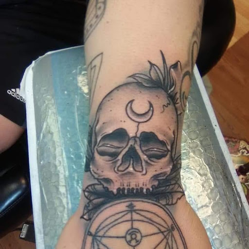 Explore purge tattoo ideas, creative tattoo ideas in Chicago, available at Mind Crusher Tattoo