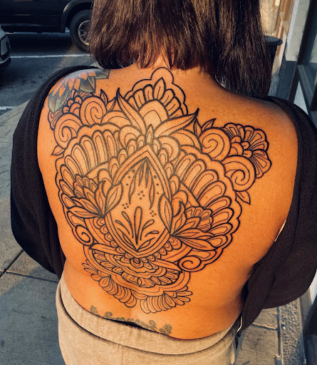 Explore solar system tattoo ideas, creative tattoo ideas in Fort Wayne, available at InkoFriendly Tattoos