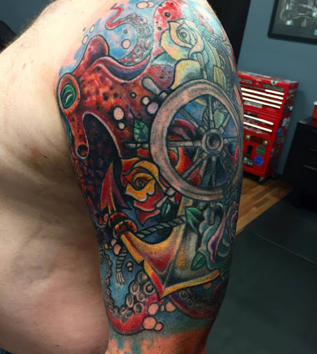 Tattoo Shop «Ritual Custom Tattoos», reviews and photos, 1016 Hampstead Blvd, Clinton, MS 39056, USA