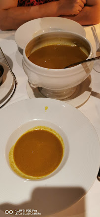 Soupe de potiron du Restaurant de fruits de mer La Brocherie Mandelieu à Mandelieu-la-Napoule - n°3