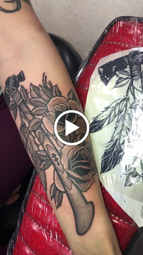 Explore stick n poke tattoo ideas, creative tattoo ideas in San Diego, available at Wylde Sydes Tattoo & Body Piercing