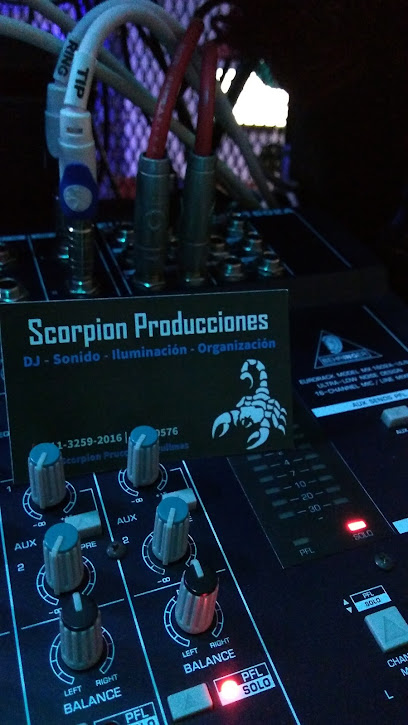 Scorpion producciones, sonido e iluminacion