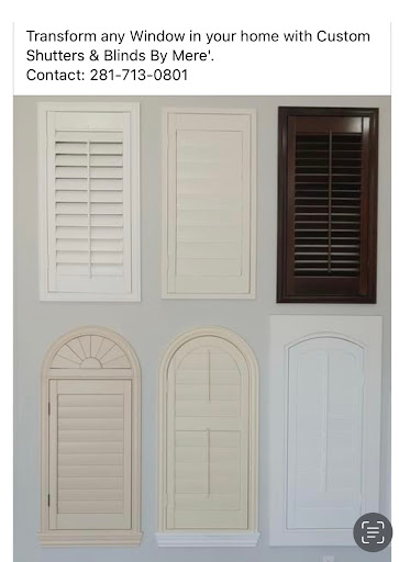 Custom Shutters & Blinds By Mere'