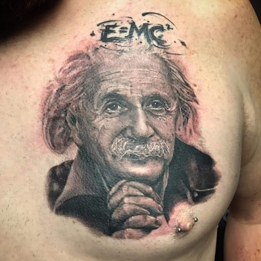 Explore mens thigh tattoo ideas, creative tattoo ideas in Tucson, available at Empire Tattoo