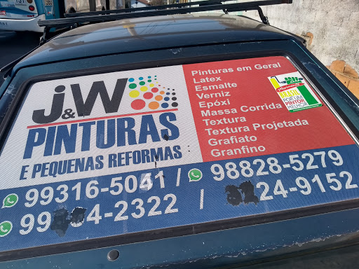 Logo da empresa - J&W Pinturas