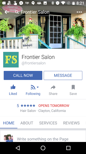 Hair Salon «Frontier Salon», reviews and photos, 6064 Main St, Clayton, CA 94517, USA