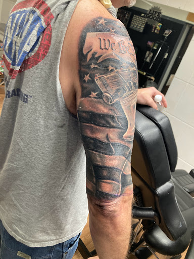 Explore oshun tattoo ideas, creative tattoo ideas in Sarasota, available at SEVEN SINS Tattoo Studio