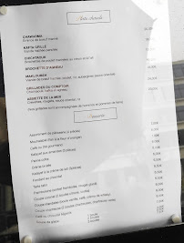 Menu du Comptoir Libanais Meylan à Meylan