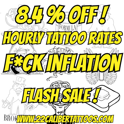 Explore stick poke tattoo ideas, creative tattoo ideas in Hilliard, available at 22 Caliber Tattoo Mega Studio