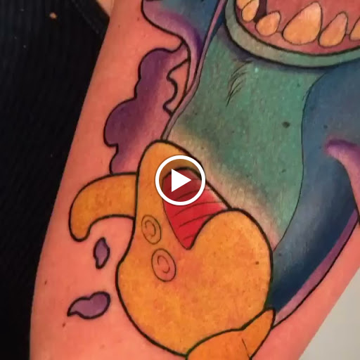 Explore grunge tattoos ideas, creative tattoo ideas in Kissimmee, available at Fallen Sparrow Tattoo Co