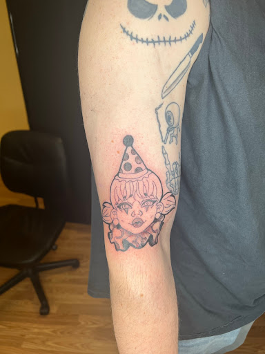 Explore soccer ball tattoo ideas, creative tattoo ideas in Harrisonburg, available at Liberty Street Tattoos