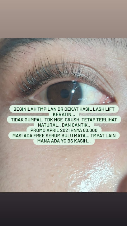Nisa dewanto eyelash extension
