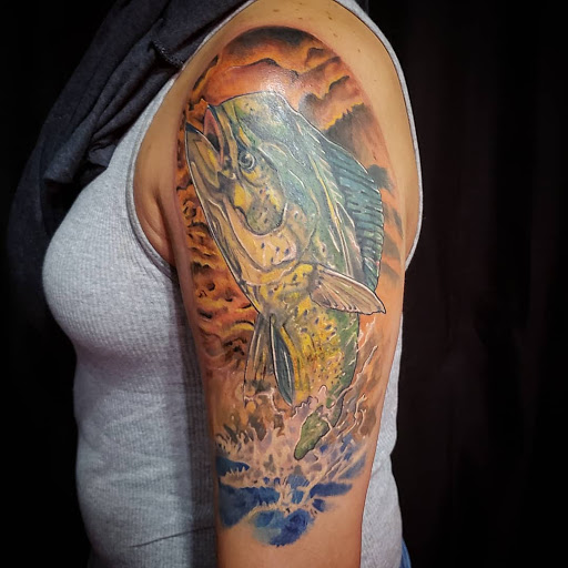 Find sunflower tattoo ideas for females for your next unique tattoo in Debary at Divine Line Tattoos