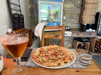 Plats et boissons du Restaurant Pizzas & burgers L’Atelier De Crystal Beach à Saint-François - n°9