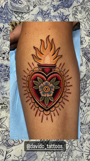 Explore ekg tattoo ideas, creative tattoo ideas in Deptford, available at 12 oz Studios Tattoos, Piercing, and Permanent Cosmetics Deptford