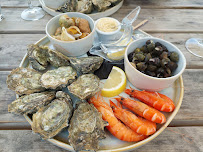 Plats et boissons du Restaurant de fruits de mer Gillardeau - la cabanajam à Saint-Martin-de-Ré - n°2