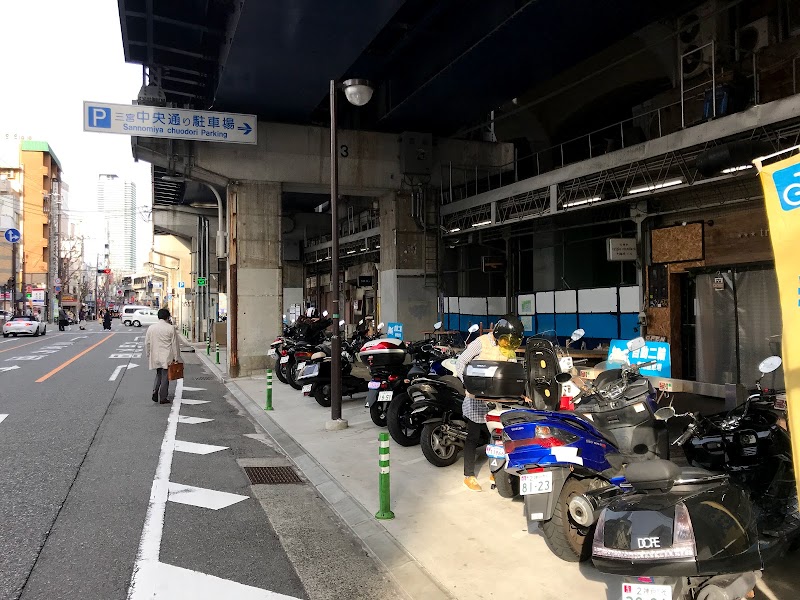 サイカパーク若菜神戸駅線自動二輪専用駐車場