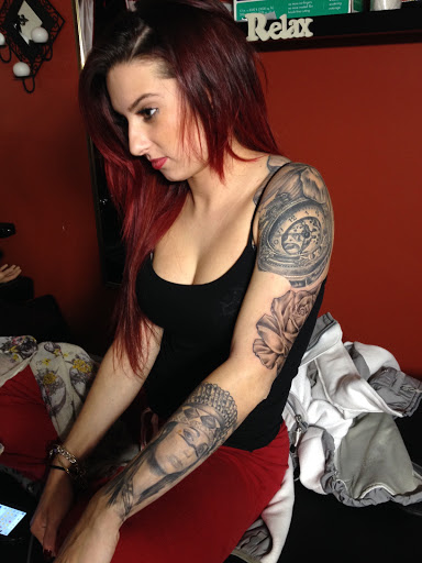 Explore hip tattoo ideas, creative tattoo ideas in Englewood, available at 7 Souls Tattoo and Body Piercing Studio