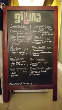 GiLuna Coffeehouse à Lyon menu