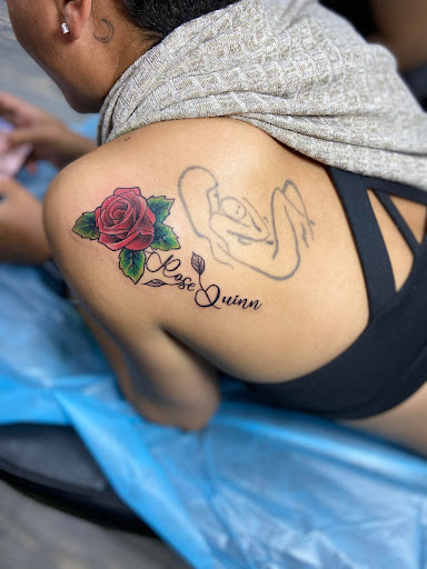 Explore pet tattoo ideas dog, creative tattoo ideas in El Paso, available at American Tattoo Society of Ft Bliss