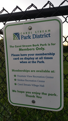 Dog Park «Carol Stream Bark Park», reviews and photos, 280 Kuhn Rd, Carol Stream, IL 60188, USA