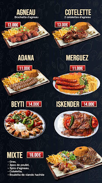 Menu / carte de Gourmet Istanbul à Aubervilliers