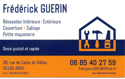 Entreprise Frédérick GUERIN à Anor