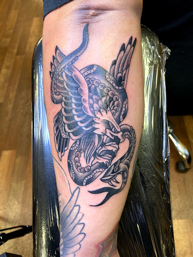 Explore nefertiti tattoo ideas, creative tattoo ideas in Stockton, available at THE PIRATES LOUNGE TATTOO PARLOR