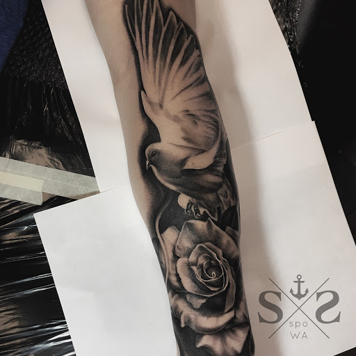 Explore pet memorial tattoo ideas, creative tattoo ideas in Spokane, available at Anchored Art Tattoo