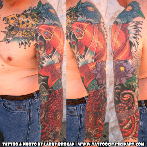 Explore tattoo ideas flags, creative tattoo ideas in Lockport, available at Tattoo City by Larry Brogan