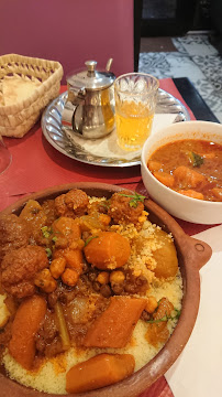 Couscous du Restaurant marocain Cantine Marocaine Gamila à Paris - n°3