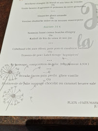 Restaurant français Julie dans la cuisine à L'Aiguillon-la-Presqu'île (le menu)