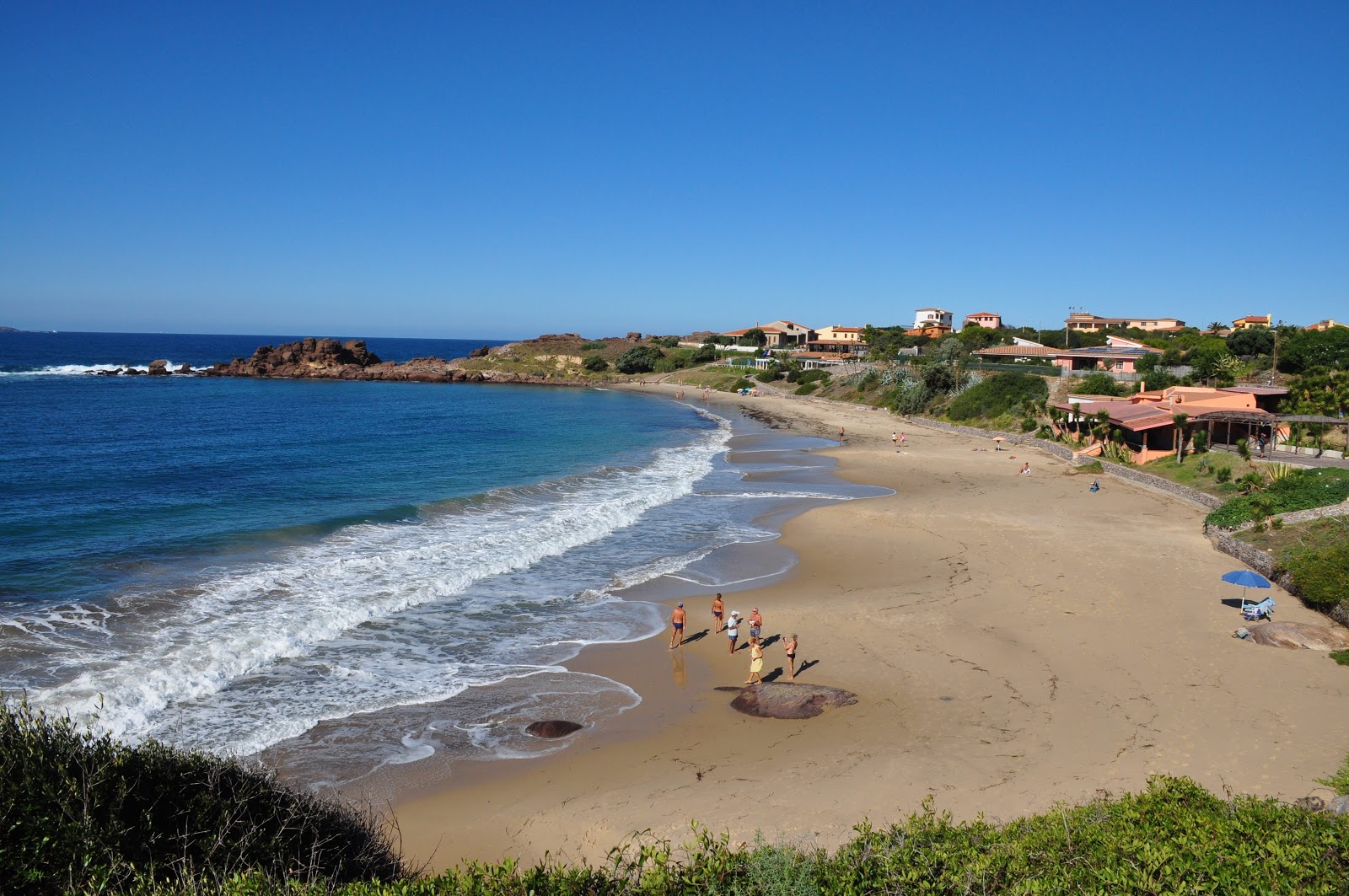 Fotografija Portopaglietto beach z turkizna čista voda površino