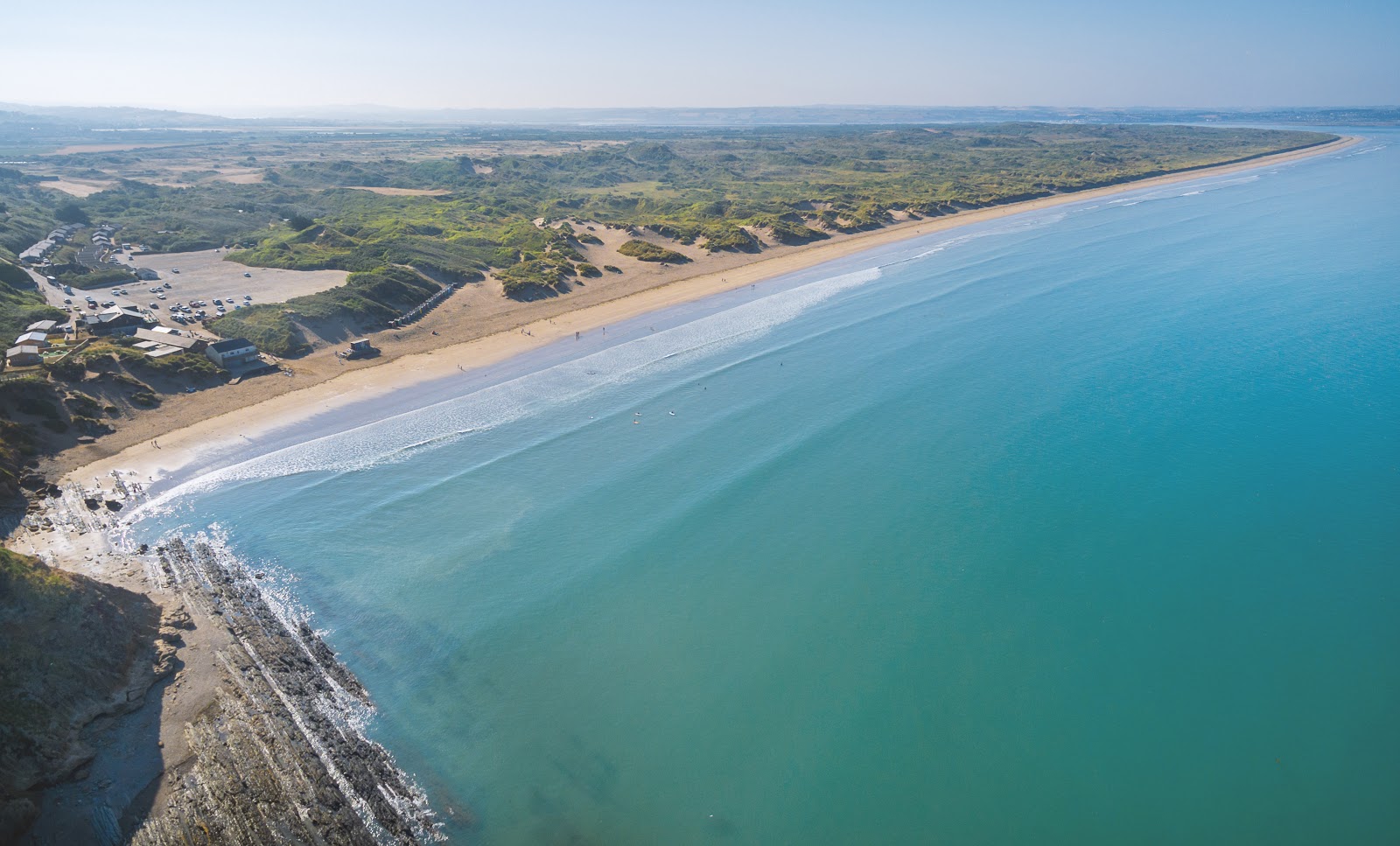 Foto de Saunton Sands - bom local amigável para animais de estimação para férias