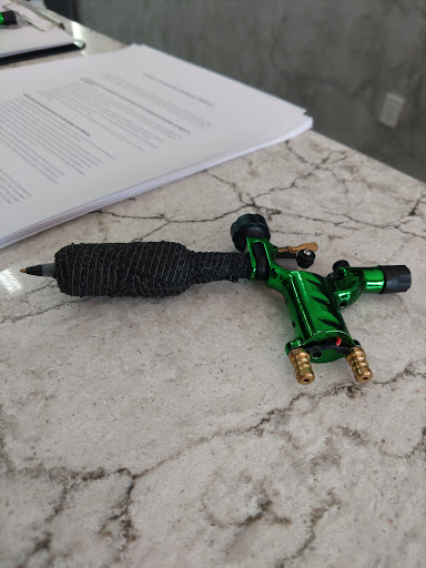 Explore spider web tattoo ideas, creative tattoo ideas in Hollywood, available at Sacred Eye Tattoos