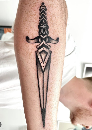 Explore viking sleeve tattoo ideas, creative tattoo ideas in Washington, available at Fattys Tattoos & Piercings Dupont Circle