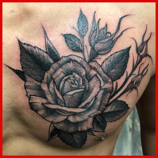 Explore family birth flower tattoo ideas, creative tattoo ideas in San Angelo, available at Old Town Tattoo