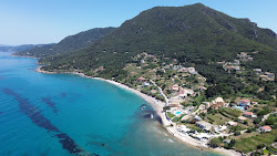 Foto von Paralia Paramona mit geräumige küstenlinie
