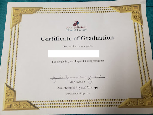Ann Steinfeld Physical Therapy image