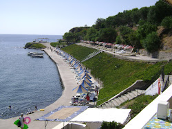 Foto av Akyarlar beach med hög nivå av renlighet