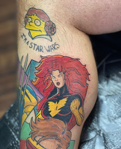 Explore dog nose print tattoo ideas, creative tattoo ideas in Reno, available at Evolution Tattoo