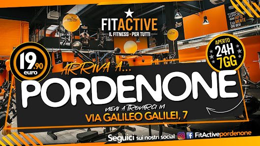 FitActive Pordenone Via Galileo Galilei, 7, 33170 Pordenone PN, Italia