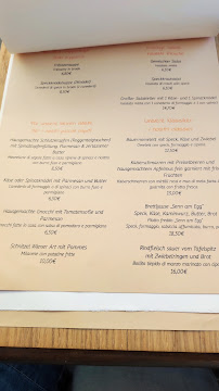 Senn am Egg à Marling menu