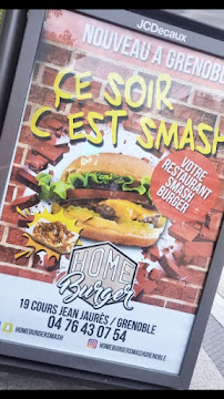 Aliment-réconfort du Restauration rapide Home Burger - Original Smash Burger à Grenoble - n°10