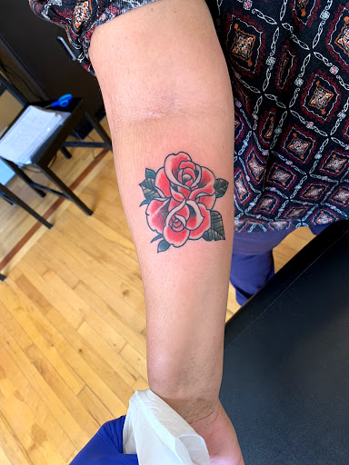 Explore hell hound tattoo ideas, creative tattoo ideas in Minneapolis, available at Nokomis Tattoo