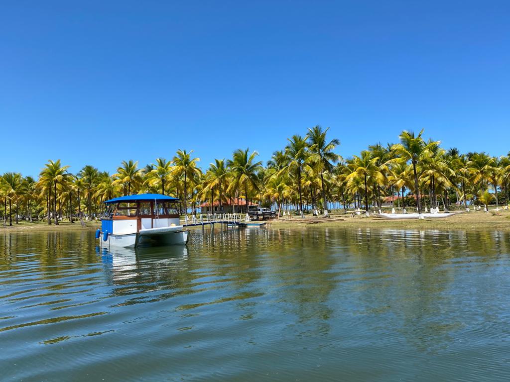 Foto van Strand van Boca da Barra wilde omgeving